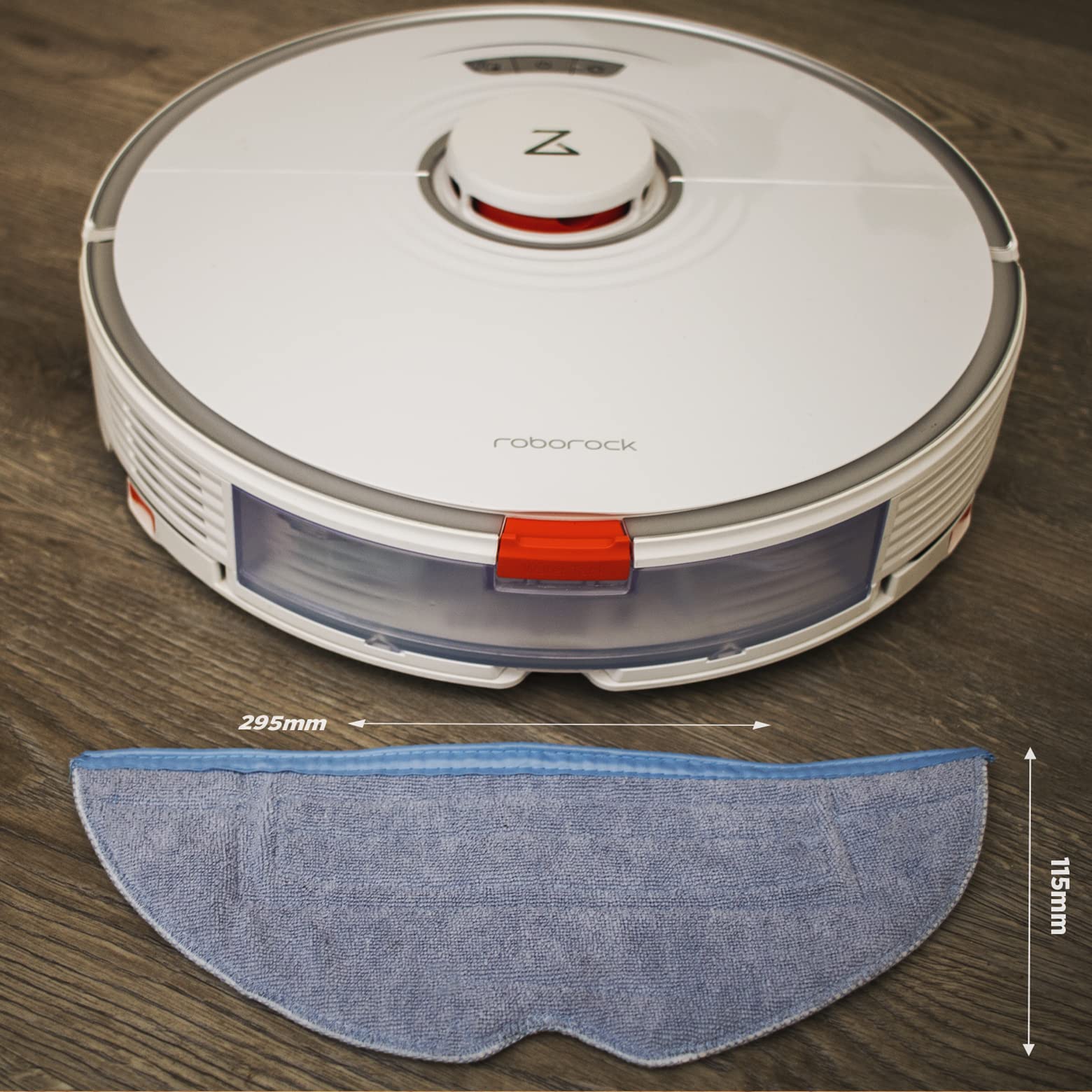 BiOHY Zestaw ściereczek (zestaw 2 szt.) | kompatybilne z Roborock S8, S7, S7 +, MaxV Ultra, S7 Pro Ultra | akcesoria zamienne do robota do wycierania Roborock | wycieraczki pasujące do oryginału