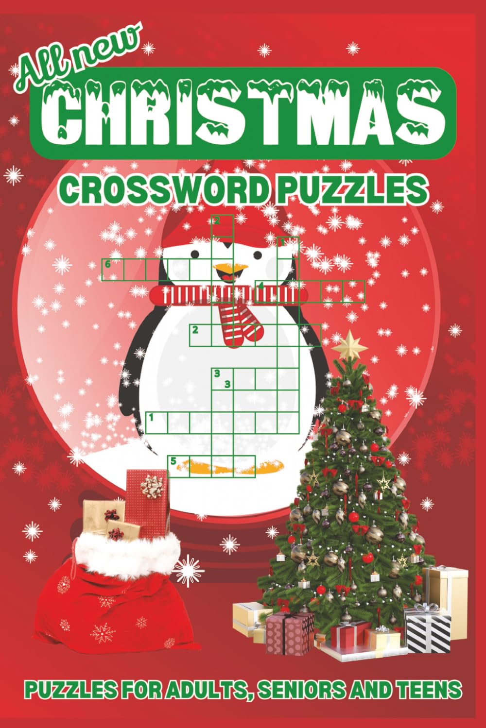 Christmas Crossword Puzzle Book: Crossword puzzles with easy to read print about Christmas, Santa and Nativity | 6x9 inches, 120 pages, 50+ puzzles | ... and Recreation. Ideal Stocking Filler