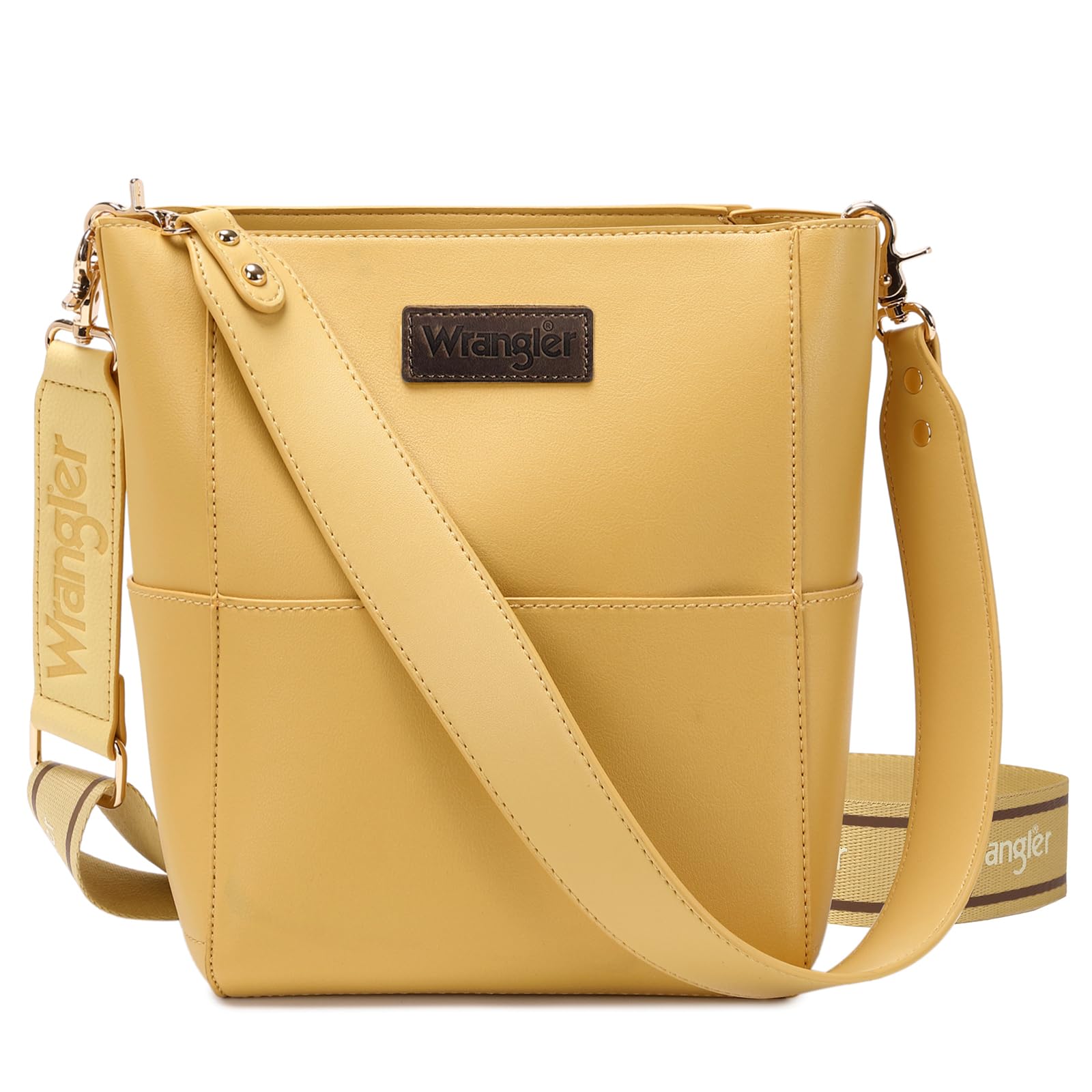 Montana WestWrangler Bucket Handbags for Women Hobo Crossbody Purse with Organizer Insert