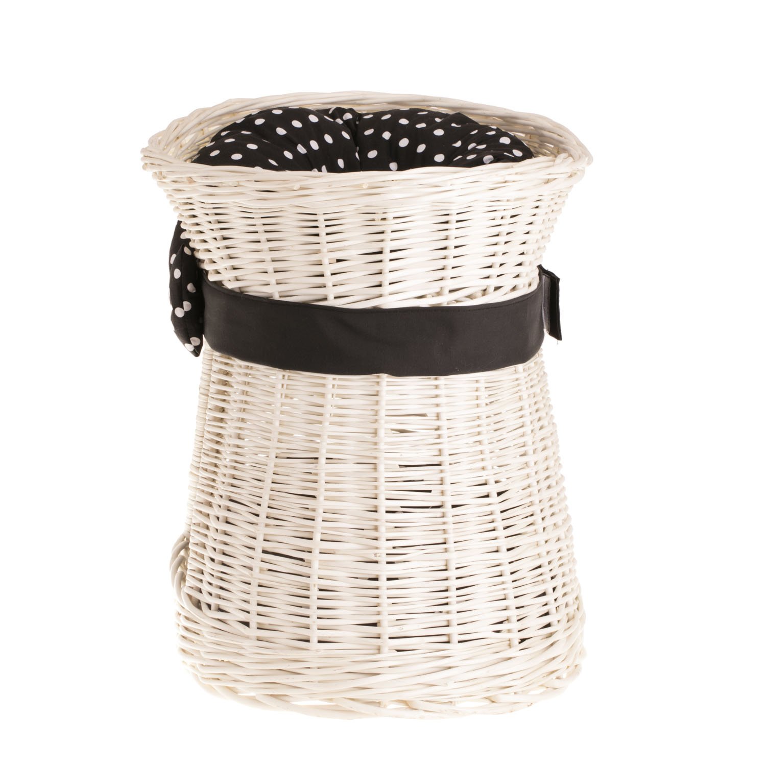 e-wicker24 Cuccia Gatto Vimini a 2 piani Cesta per Gatti Cuccia Gato Interno Cesta per Cani Fatto a Mano Letto per Gatti o Cani Lettini per Cane con 2 Morbidi Cuscini Letto per Animali