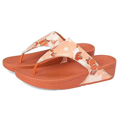 FitFlop Lulu Flowerz Leather Toe Post Sandals Women