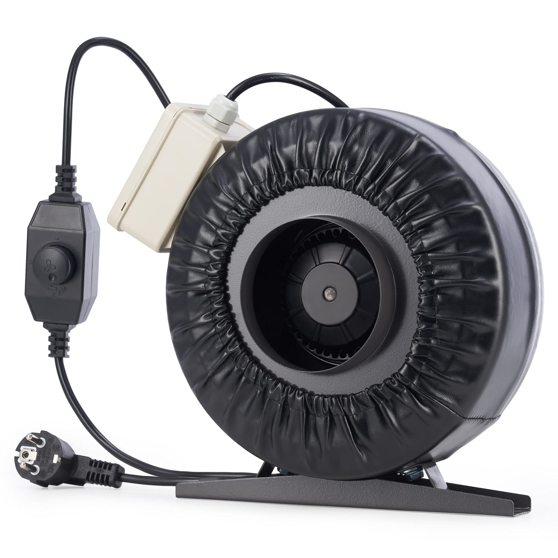Buy OMTech 4" Inline Duct Fan, 200cfm Exhaust Fan with Variable Speed