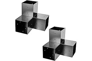 Toja Grid Pergola Brackets Kit for 6x6 Posts (2 Pack)