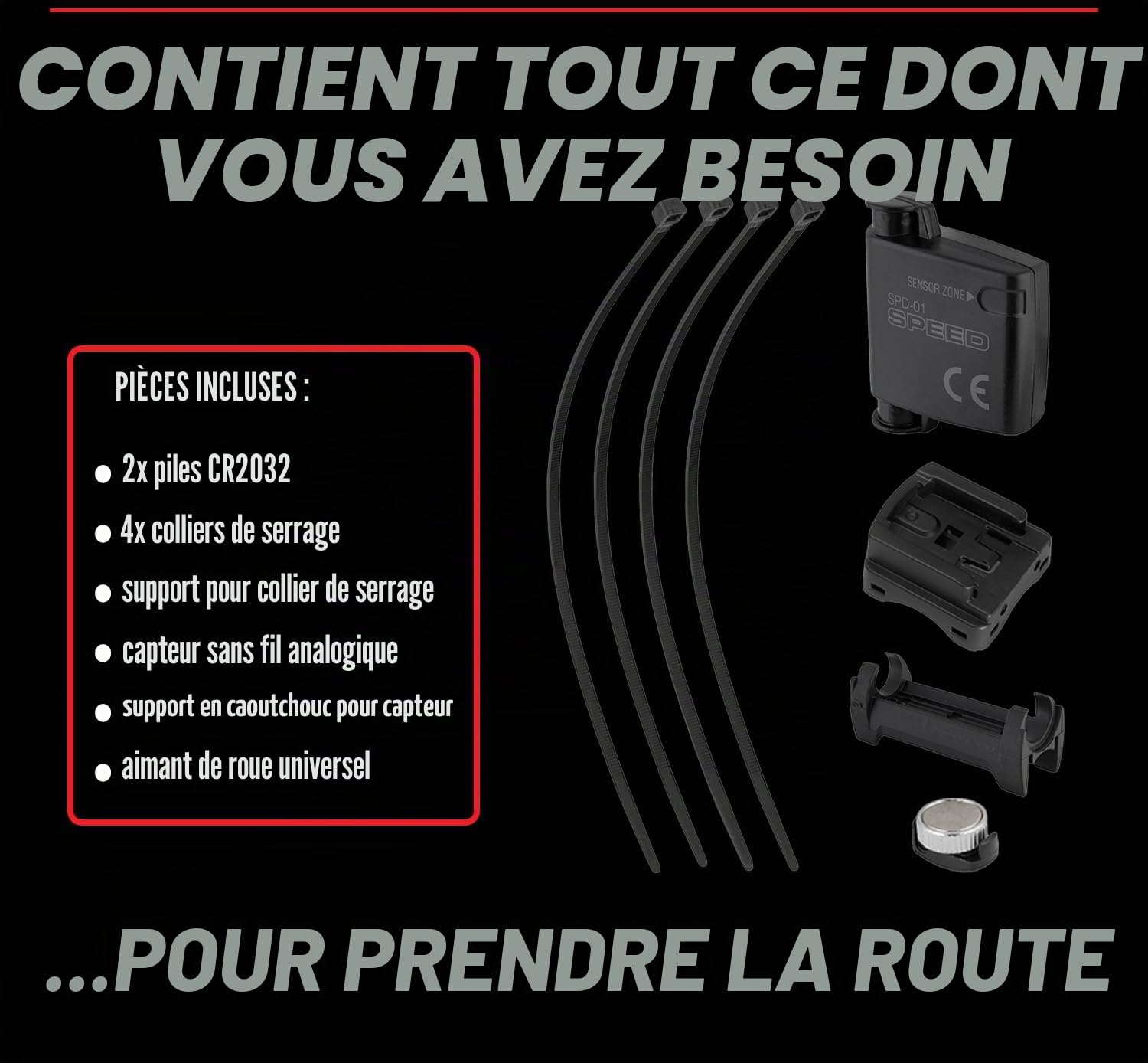 CATEYE - Compteur de vélo sans fil Velo