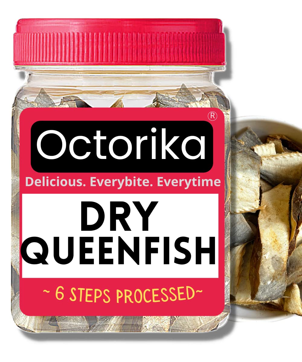 Octorika - Dry Queen Fish / Gatta para - 200 Grams - 6 Steps Processed