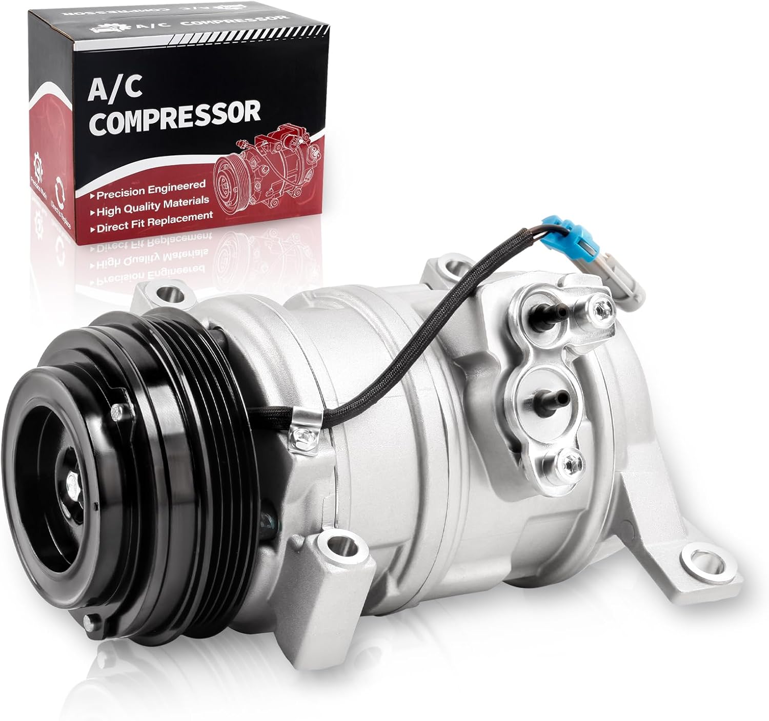 PYHAUTO AC Compressor (fits select 2001–2014 GM trucks and SUVs)