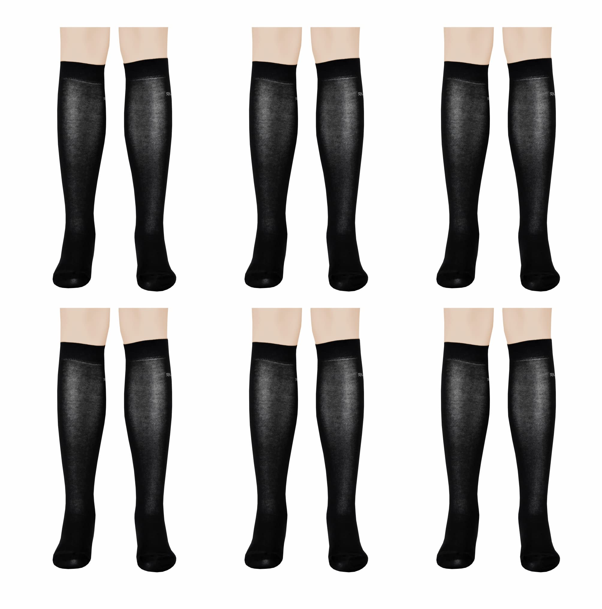 Renato Balestra 6 Paia - Calze Invernali in Cotone da Uomo Varie Altezze - Vari colori - Non stringono - Punte e talloni rinforzati