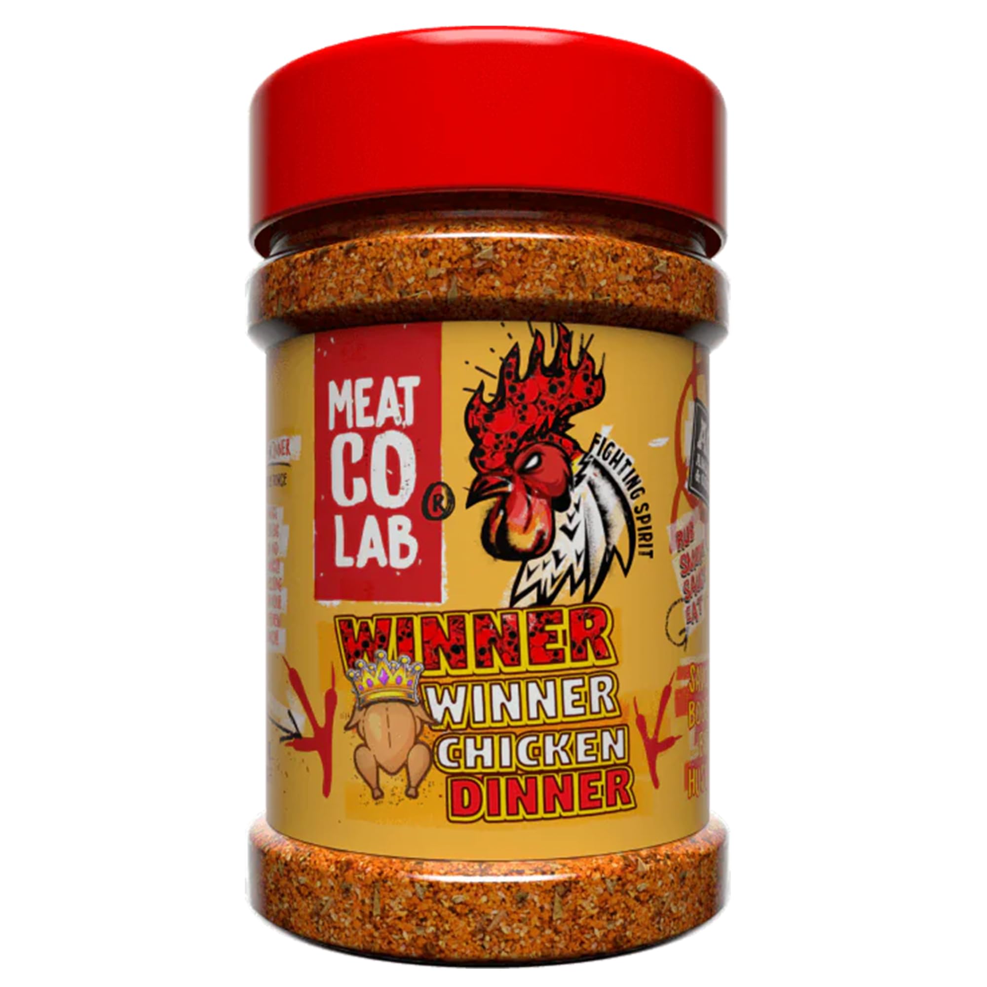 Angus & Oink | Winner Winner Chicken Dinner Rub | MVP of Poultry Seasoning | Perfect for Roast Chicken & Wings | Gluten-Free | 220g