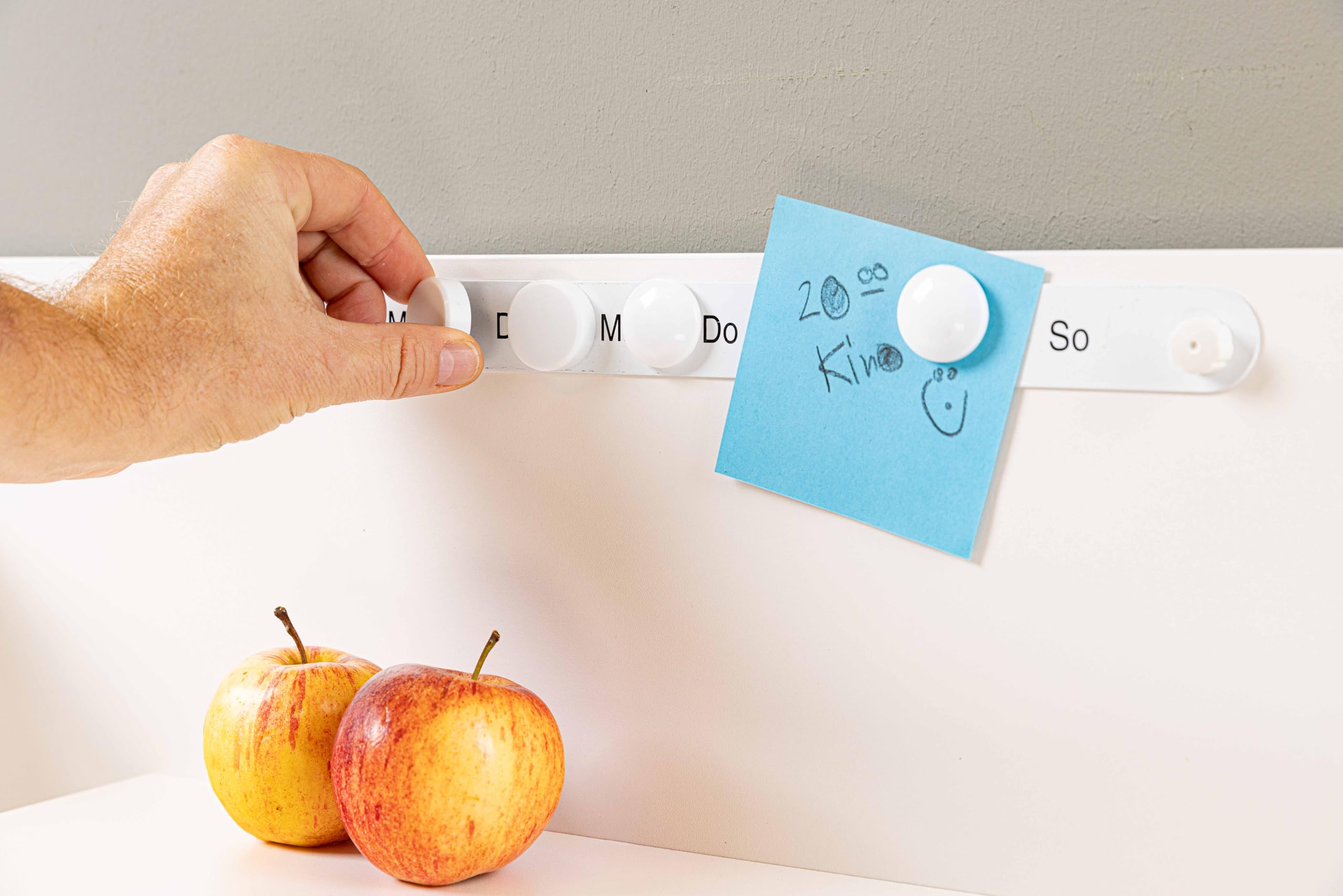 Inter Link - Kinderschreibtisch – Mitwachsender Jugendschreibtisch - Ergonomischer Schülerschreibtisch - Höhenverstellbar & neigbar – mit Schublade, Buchstütze & Ablagen – Weiß – Sören