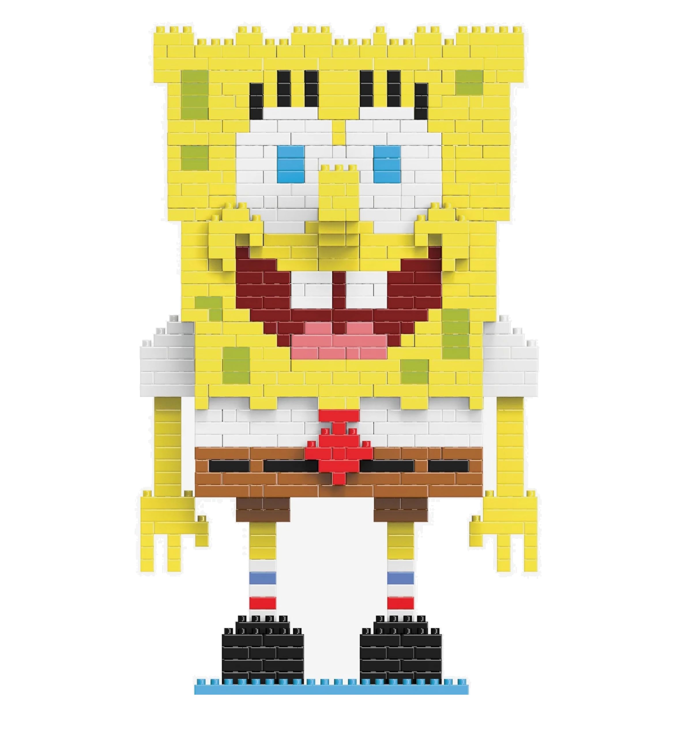 FOCO FOREVER COLLECTIBLES CARTOON TOY SPONGEBOB SQUAREPANTS NICKELODEON CHARACTER BRXLZ BRICKS