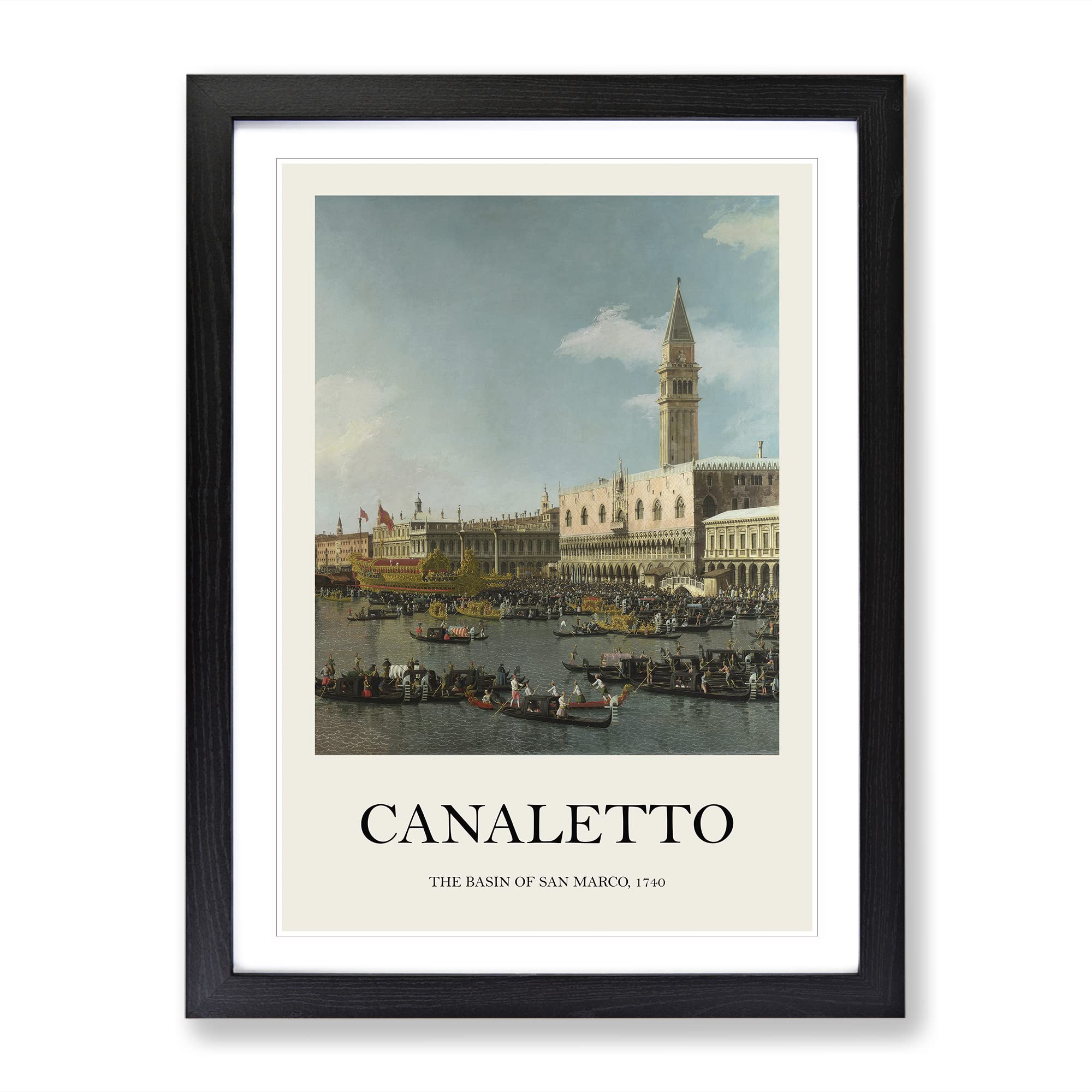 Ascension Day Vol.2 By Giovanni Canaletto Exhibition Museum Painting Framed Wall Art Print