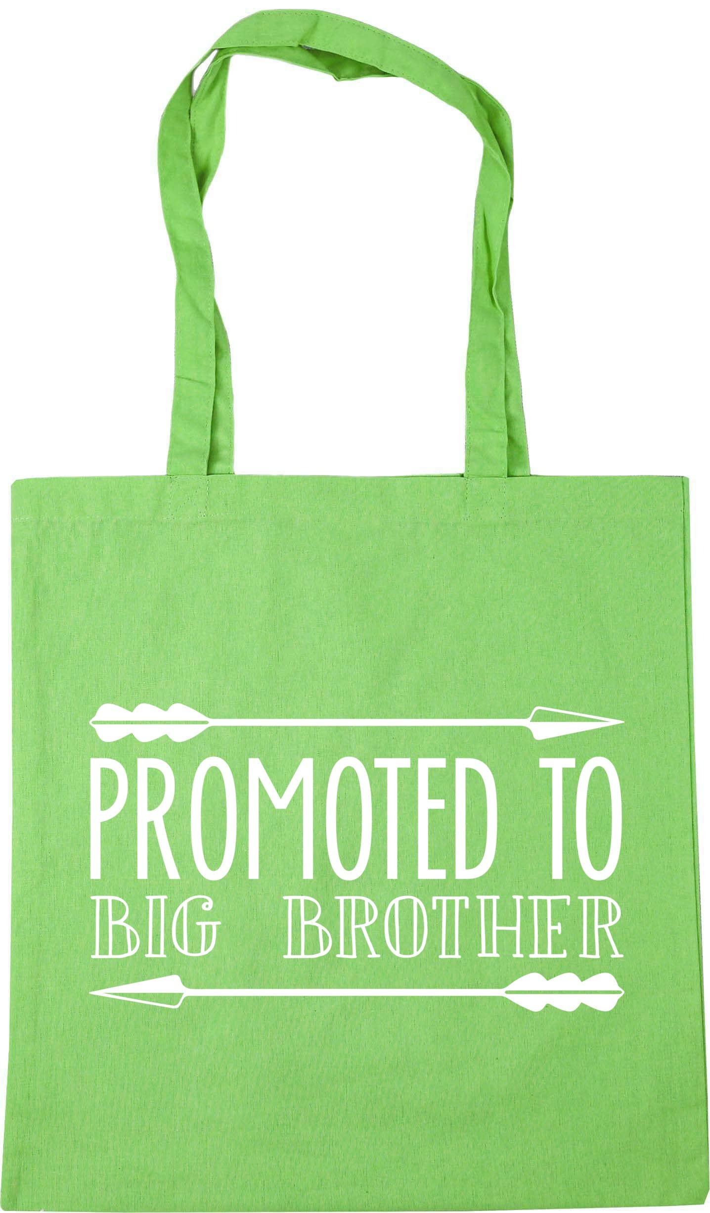 Hippowarehouse Promoted To Big Brother Tote Shopping Gym Beach Bag 42cm x38cm, 10 litres