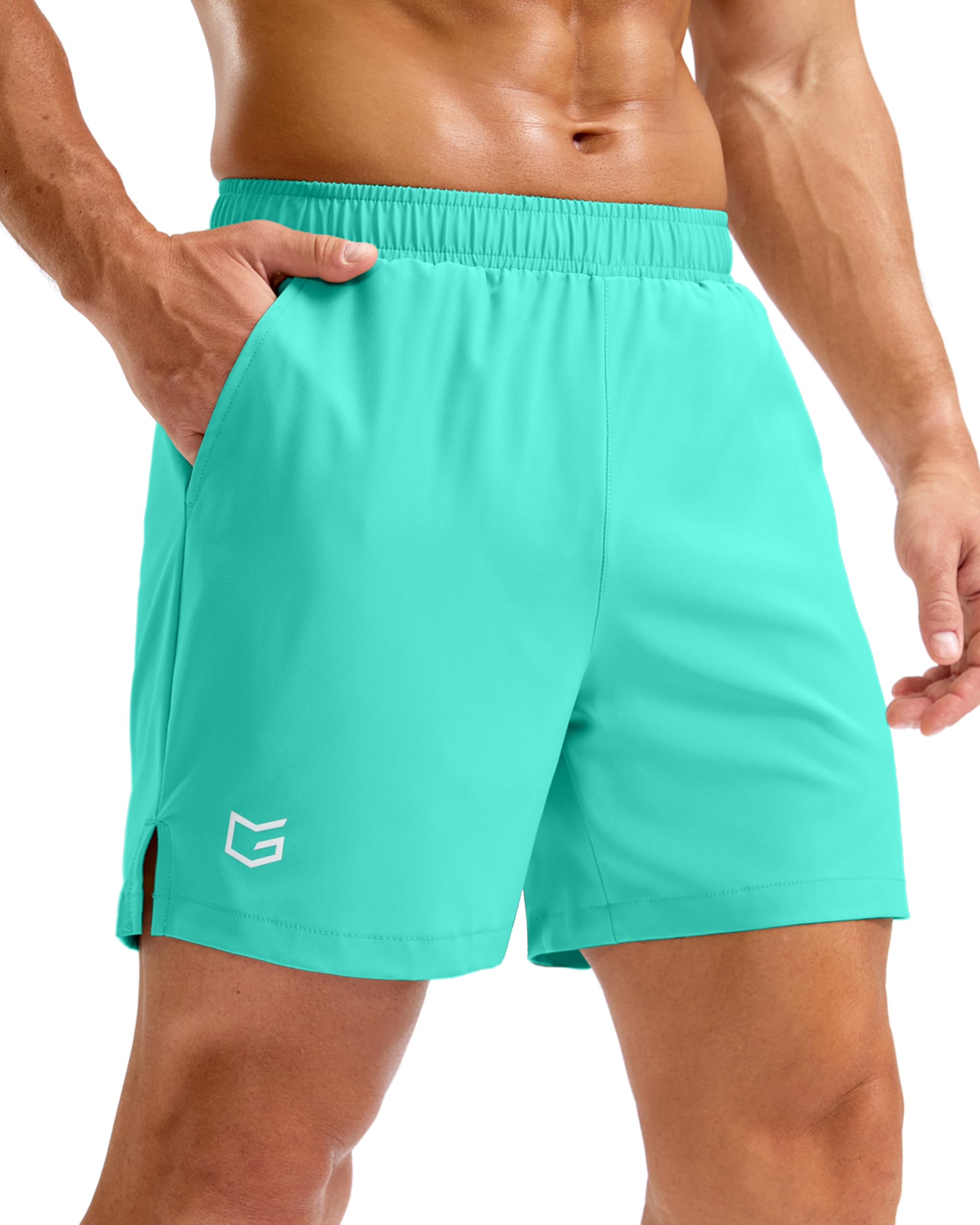 G Gradual Men's Athletic Running Shorts with Pockets 5"/ 7"/ 9" Gym Shorts