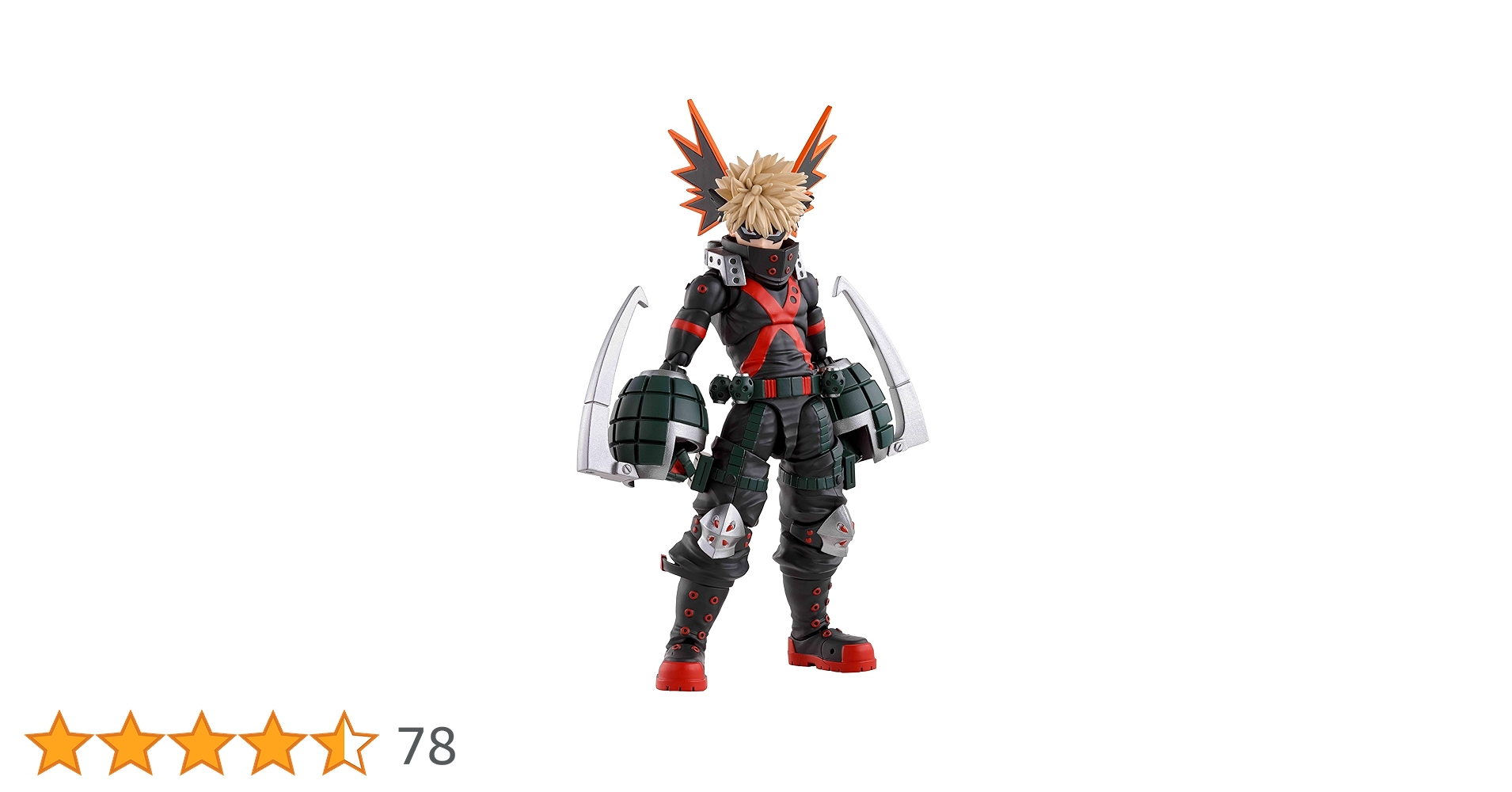 バンダイスピリッツ S.H.Figuarts僕のヒーローアカデミア 爆豪勝己 S.H.フィギュアーツ 爆豪勝己 (完成品) - ホビーサーチ ロボット