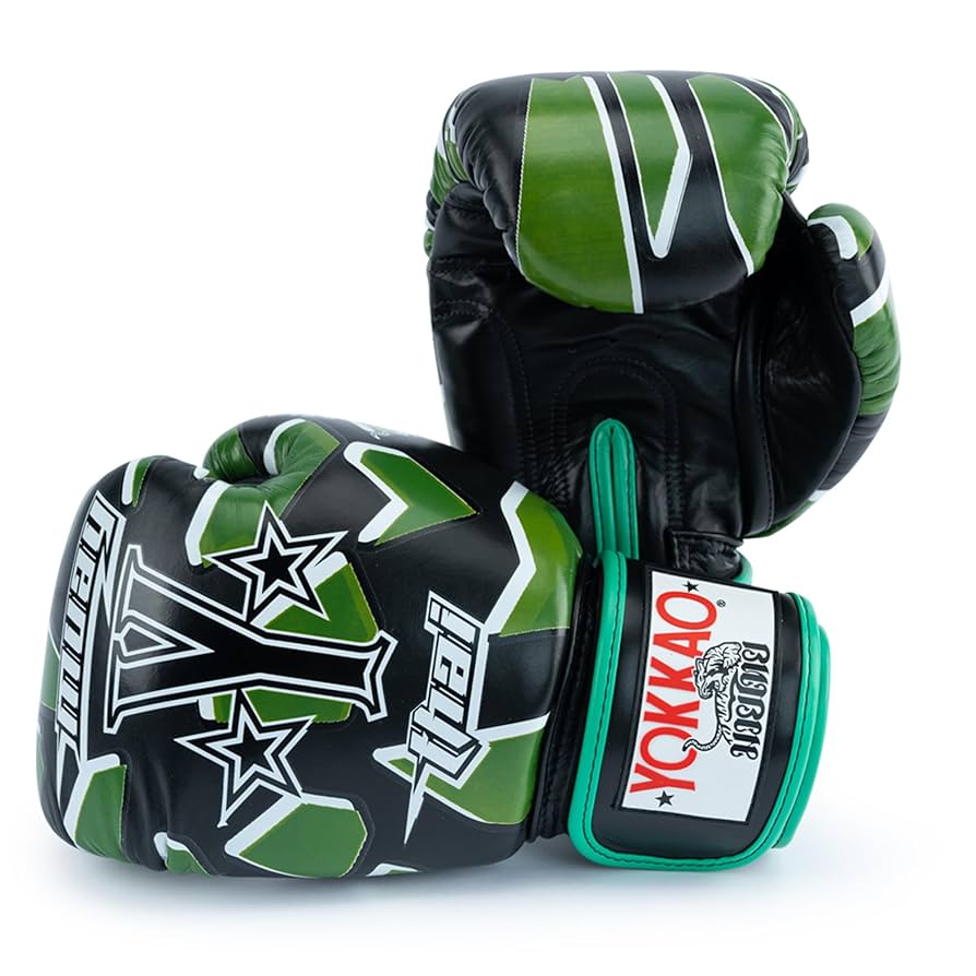 ボクシング Yokkao YOKKAO Design Boxing Gloves Lettering Black -12oz, Fight