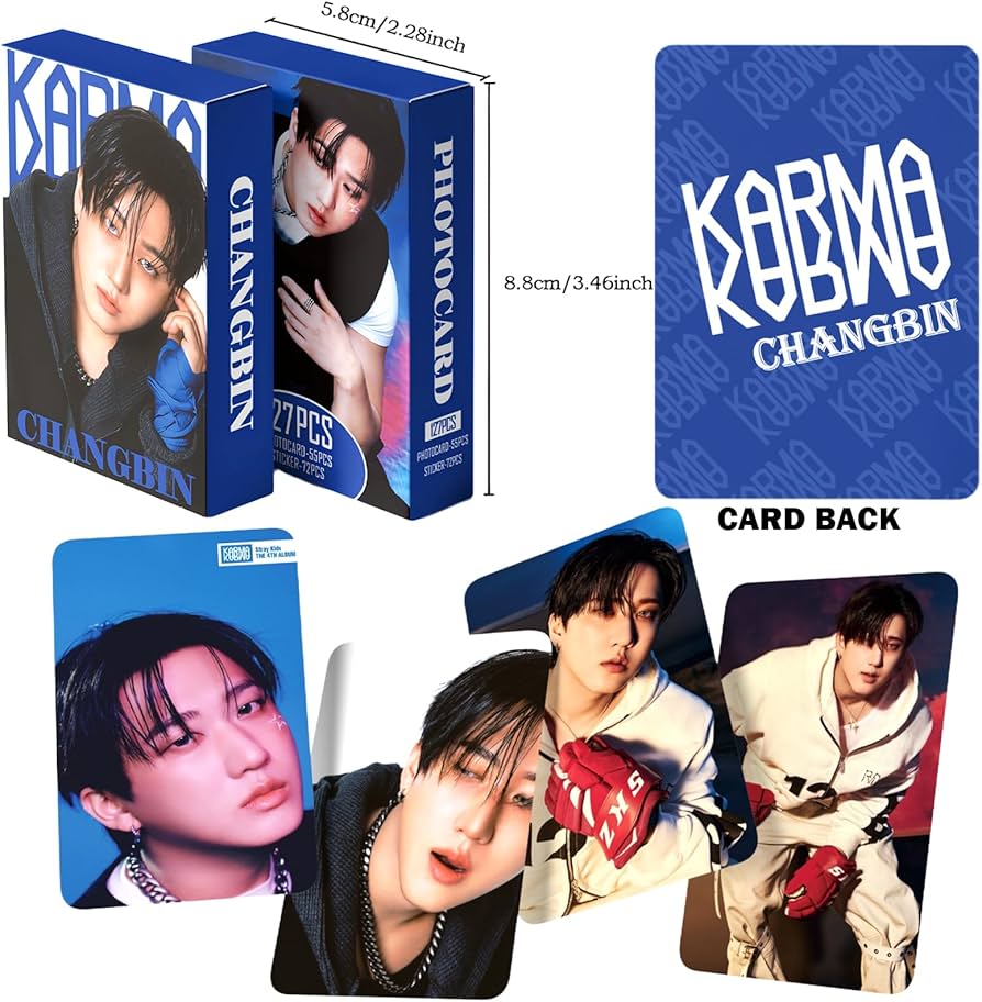 Amazon.com: Stray Kids KARMA Photocards 127PCS KARMA Album Photo