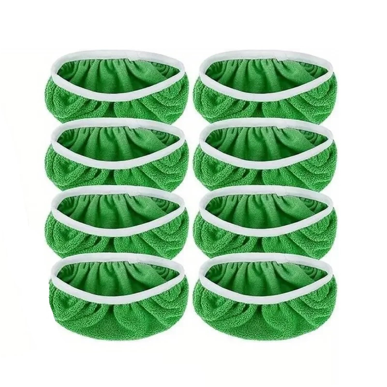 Tapete para Trapeador Almohadillas De Microfibra Reutilizables For Trapeador Húmedo Y Seco, Paños Limpieza Ecológicos For Barredoras Pisos(12pcs)