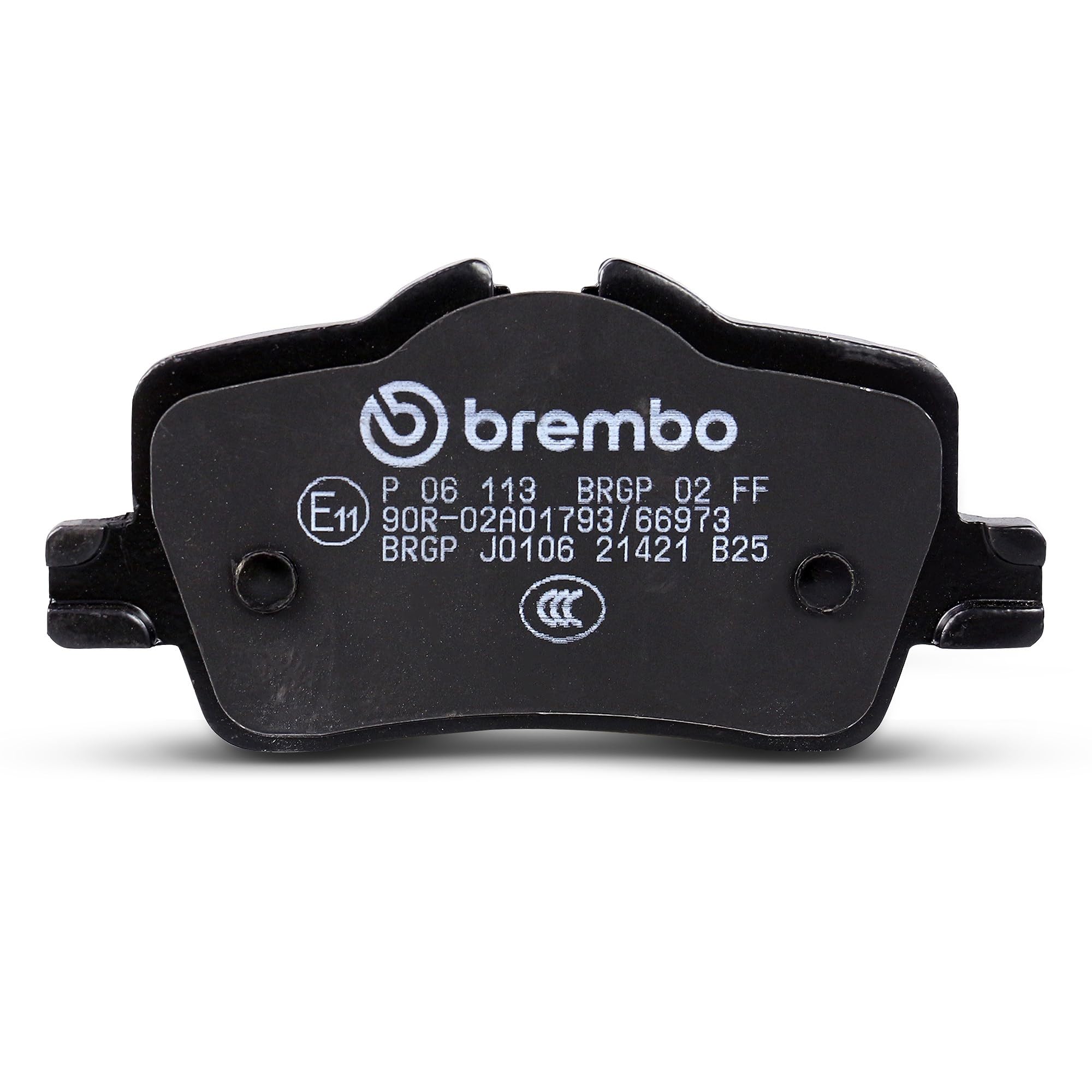 BREMBO Bremsbelagsatz hinten P06113