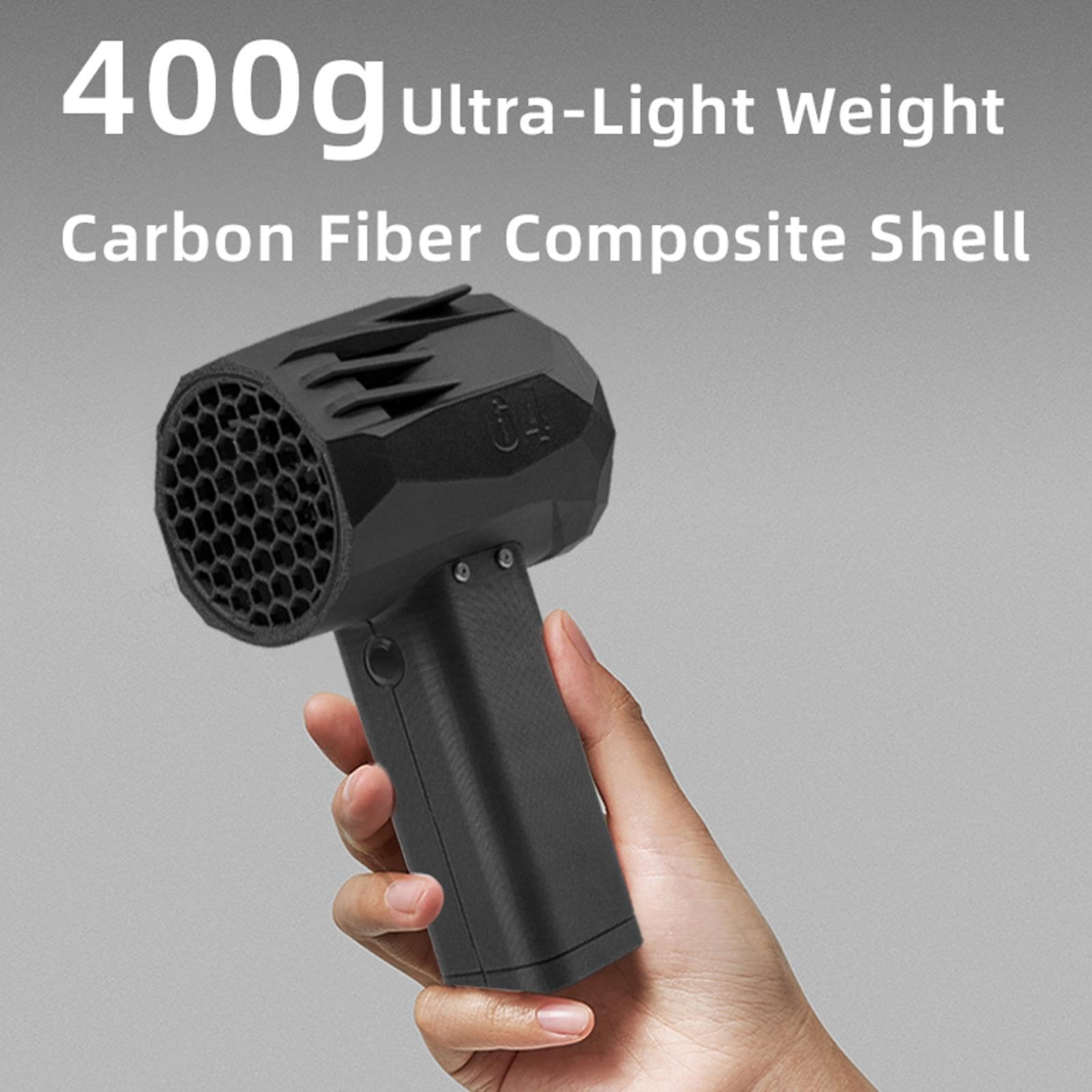 Souffleur à Air, Souffleur électrique Compact, Dépoussiéreur Portable sans Fil avec Fonction de Refroidissement, Facile à Transporter pour Le