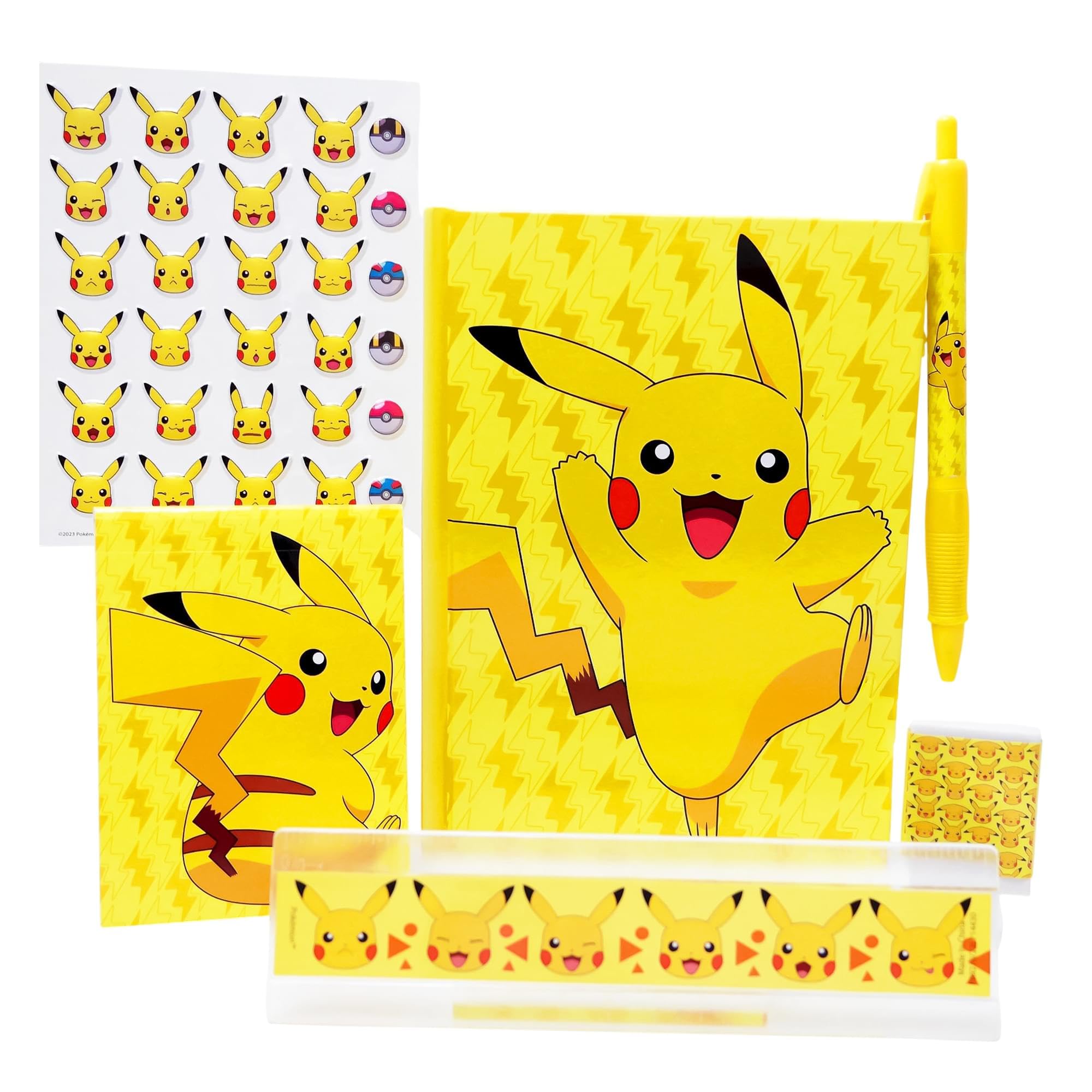 Amazon.co.jp: ポケモン ピカチュウ ステーショナリーボックスセット