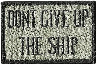 Gadsden and Culpeper Dont Give Up The Ship Flag Patch