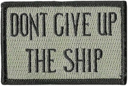 Gadsden and Culpeper Dont Give Up The Ship Flag Patch
