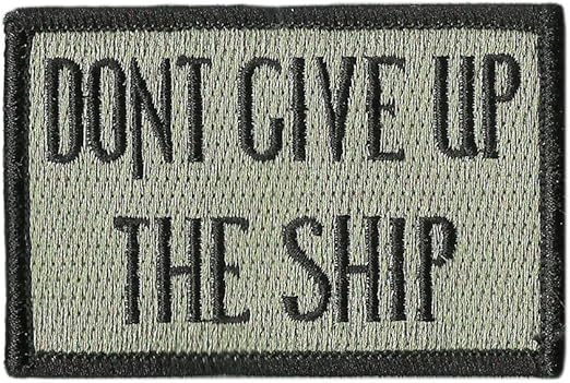 Gadsden and Culpeper Dont Give Up The Ship Flag Patch