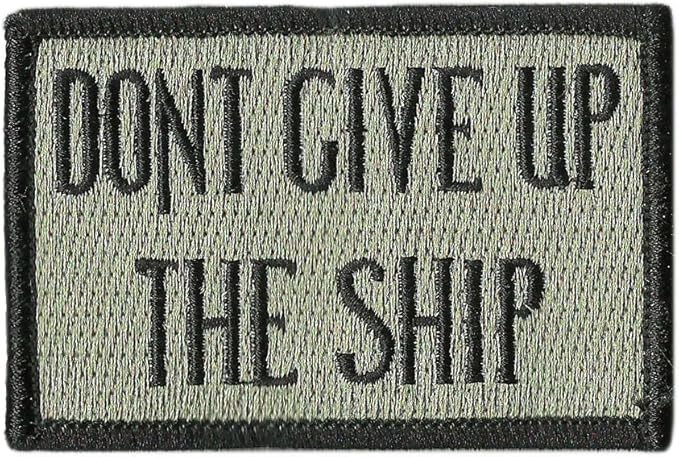 Gadsden and Culpeper Dont Give Up The Ship Flag Patch