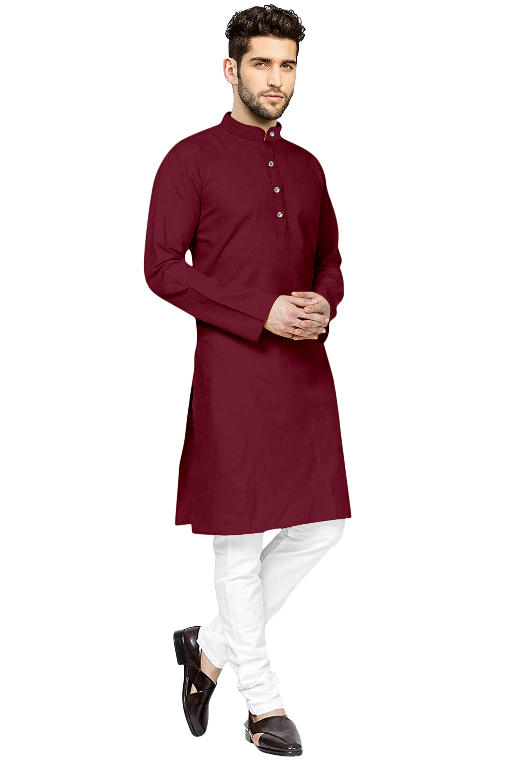 fabwax Men's Cotton Kurta-picture-17