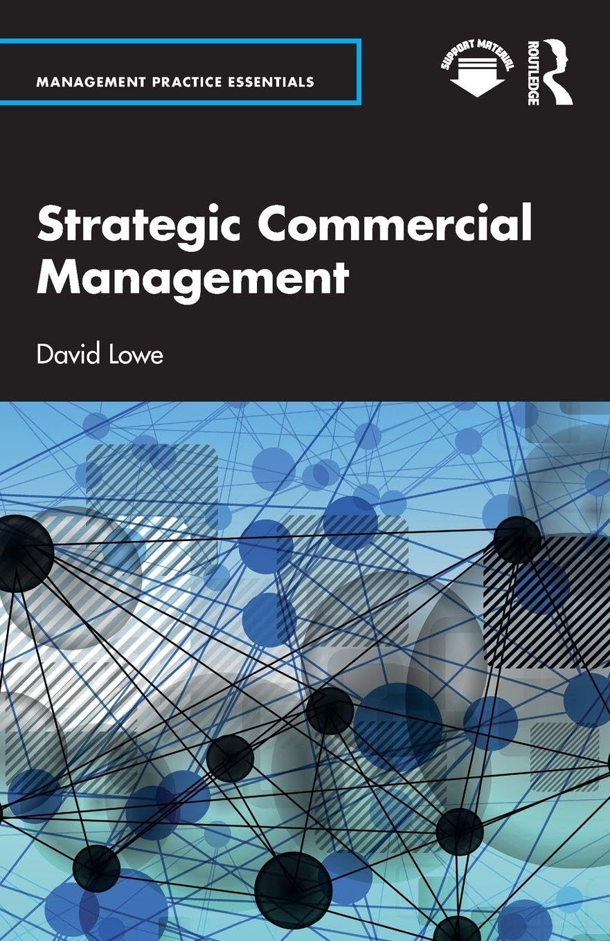 David Lowe - Strategic Commercial Management - Paperback Book