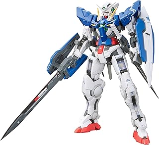 Bandai Hobby - Gundam 00-15 Gundam Exia Gundam 00, Bandai Spirits RG 1/144 Model Kit, White