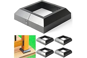 Split Deck Post Skirt - 4" x 4" Aluminum Deck Post Base Covers