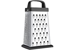 Mini Stainless Steel 4-Sided Grater: The Ultimate Cheese and Veggie Shredding Masterpiece