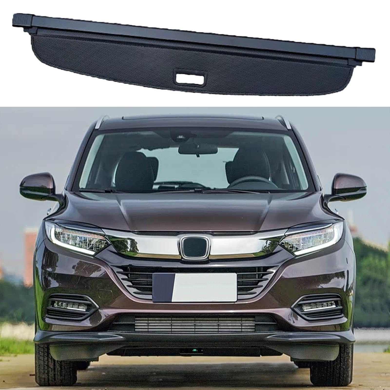 SXLGDW Car Retractable Rear Trunk Parcel Shelf,Compatible with Honda Vezel 2015-2022,Car parts