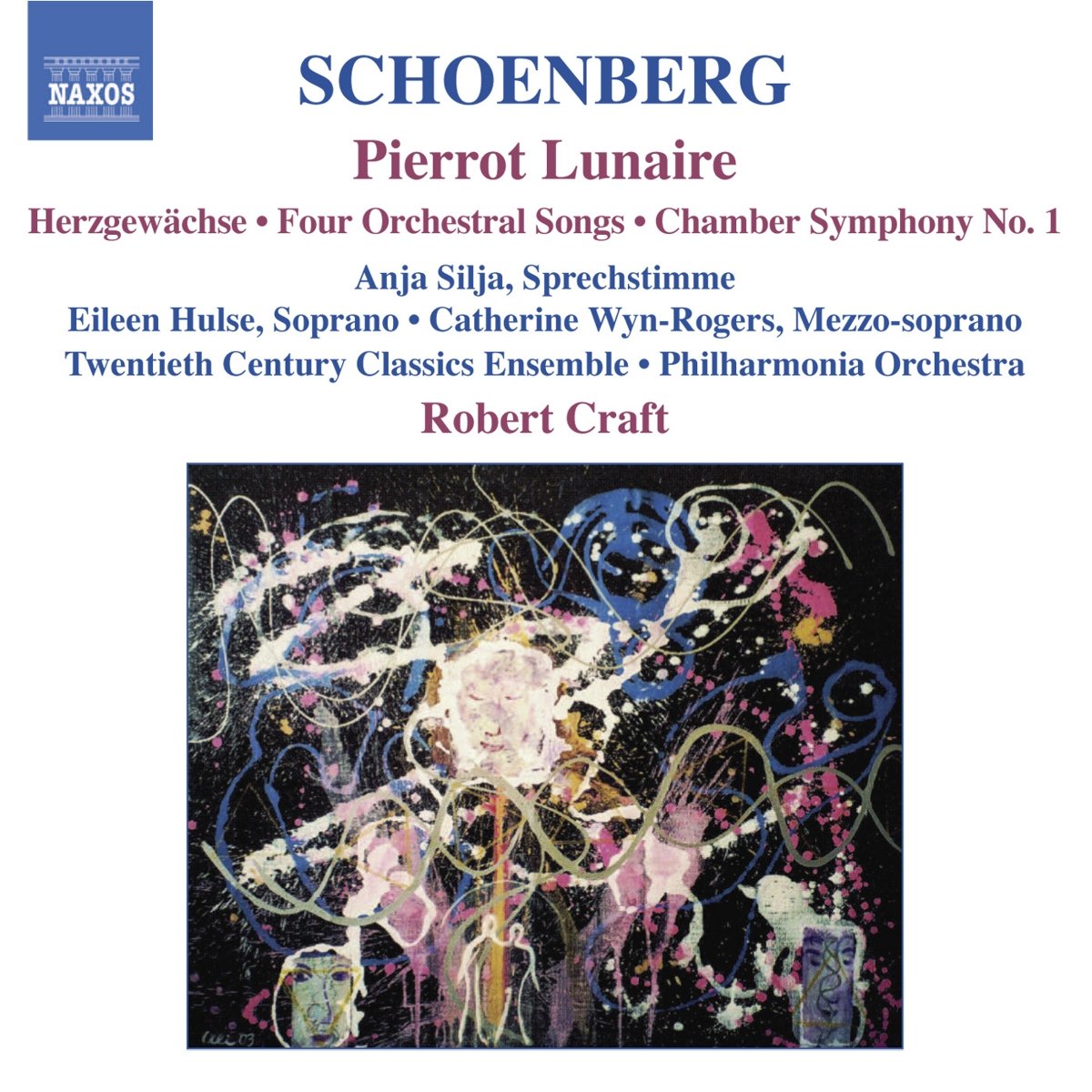 Arnold Schoenberg - Pierrot Lunaire (Craft, Lso) CD Album - Used