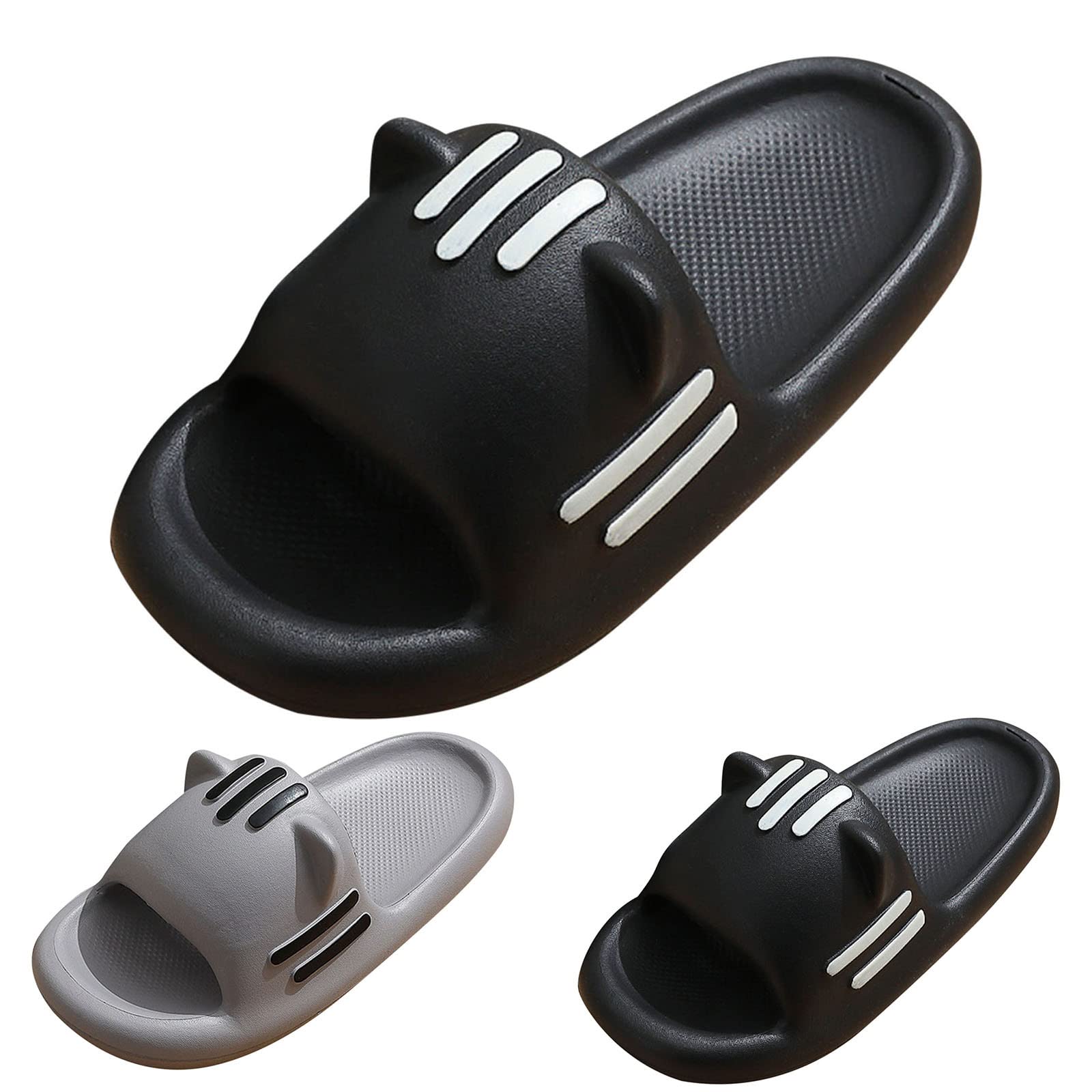 Zapatillas de verano antideslizantes para baño, piscina, ducha antideslizante interior, exterior, zapatillas unisex de secado rápido, zapatillas para casa, piscina y ducha