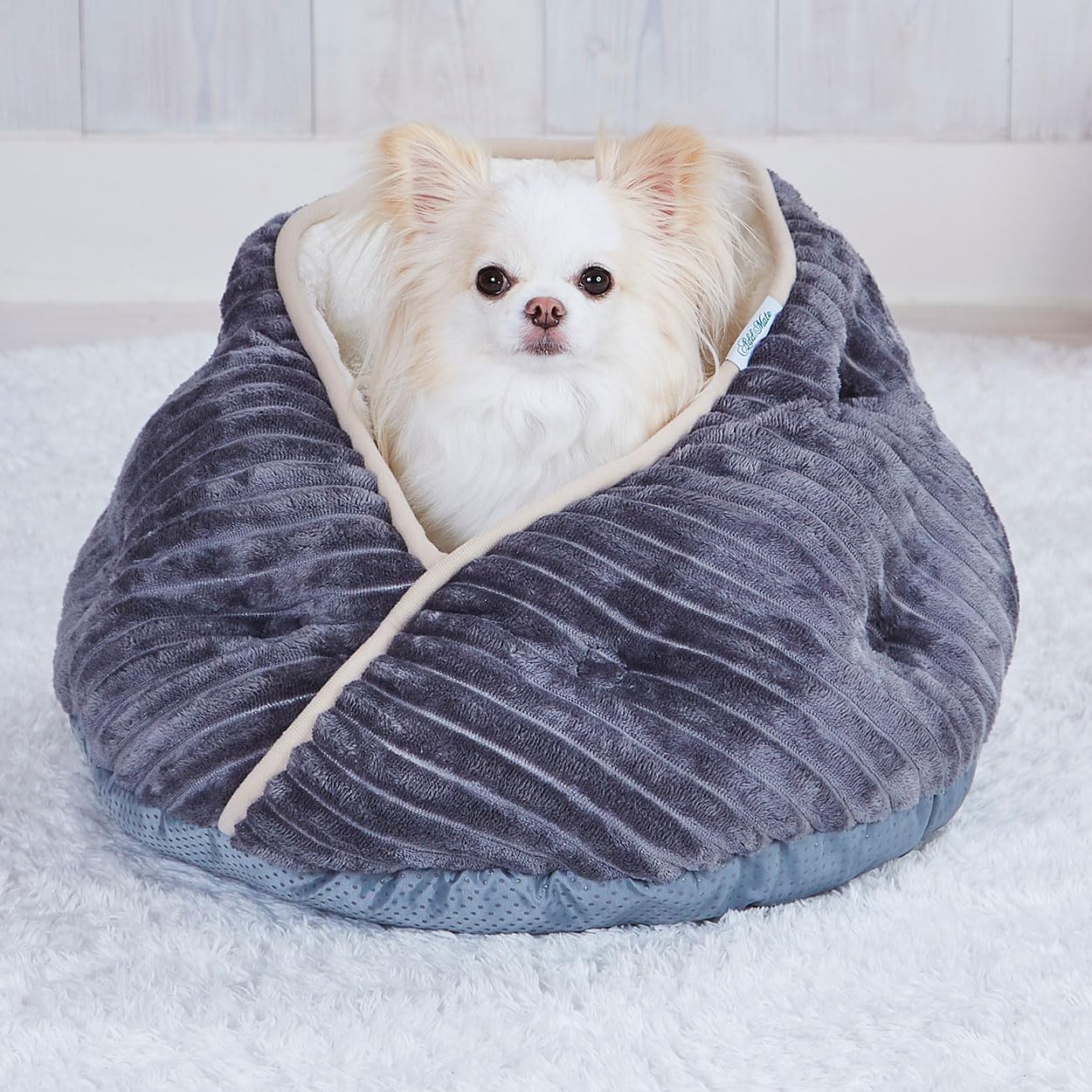 アドメイト  犬猫用ベッド Cuna  もぐりこみベッド ネイビー 6個 Amazon | アドメイト (ADD. MATE) 犬猫用ベッド Cuna ドーム