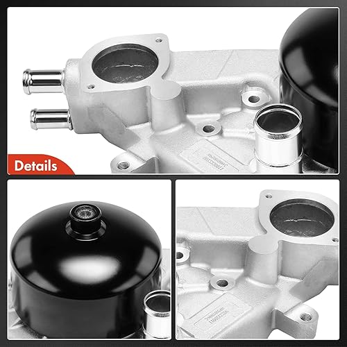 Miniatura 7 de A-Premium Bomba de agua de motor con junta compatible con Chevy, Pontiac y Avanti - Camaro 98-02, Corvette 97-04, Firebird 98-02, GTO 04-06, II