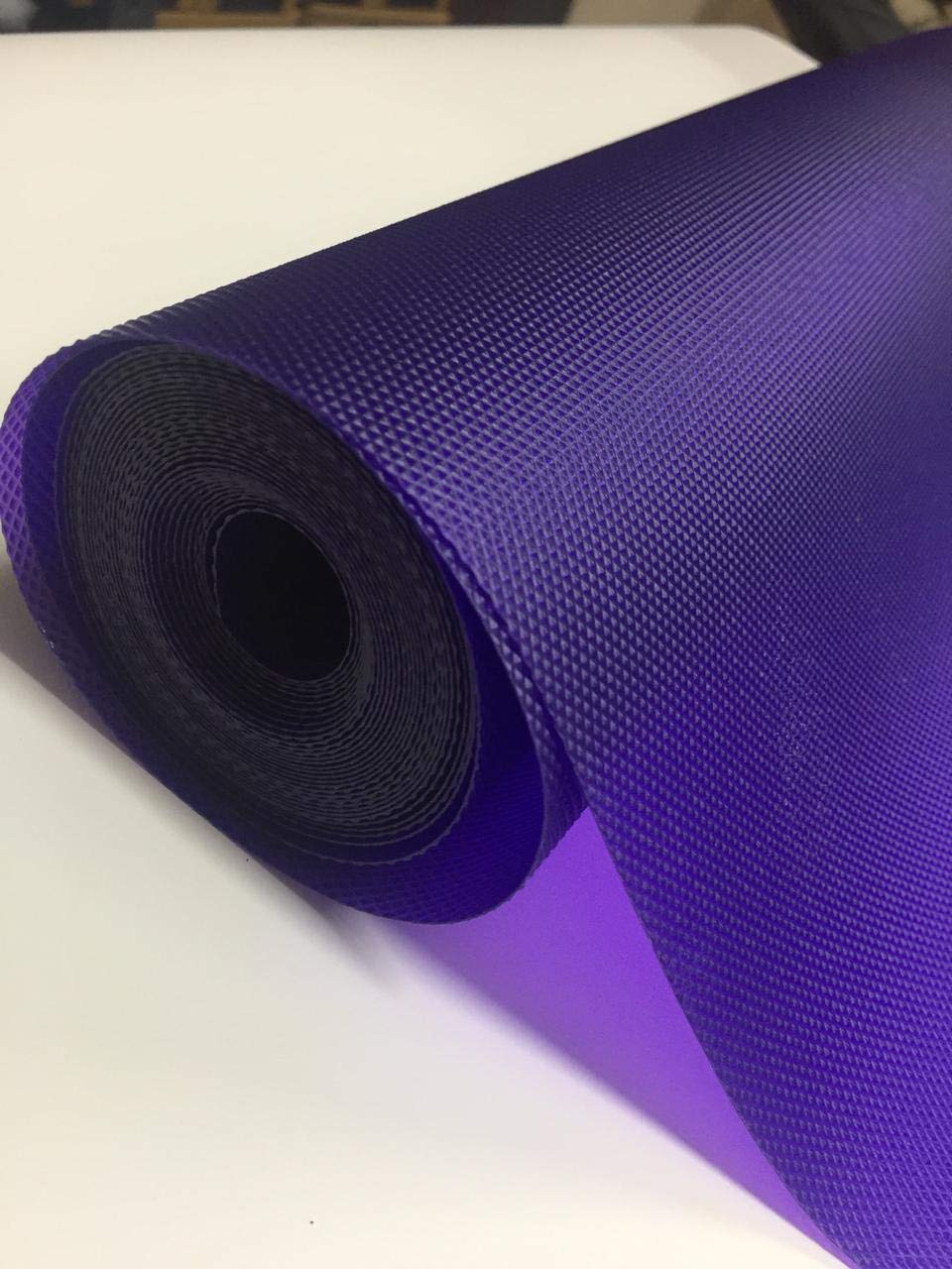 MORE BUY Multipurpose Useful Anti Slip Grip Mat Non Slip Liner Skid Resistant Mat for Fridge/Kitchen/Drawer/Table/Refrigerator/Bathroom/Book Shelf (Size: 45 X 500 cm) (Indigo)