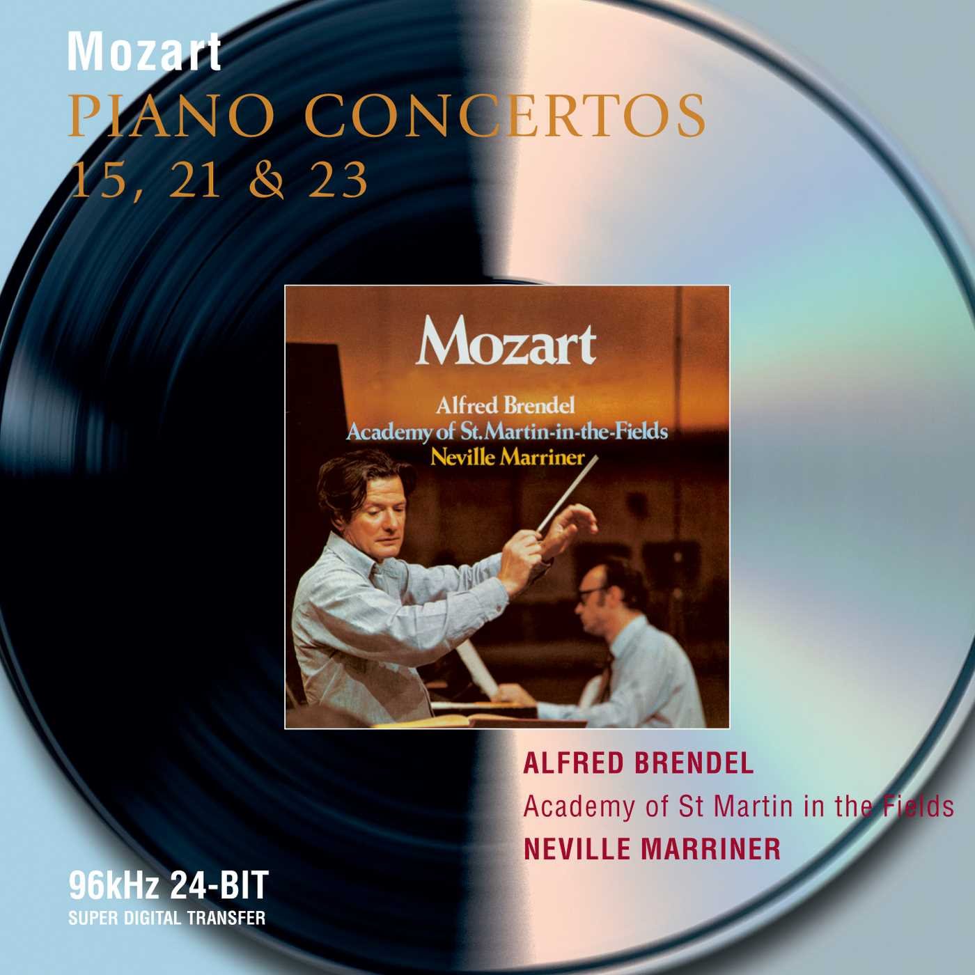 Piano Concertos 15 21 & 23 [Audio CD] Brendel, Alfred; Marriner, Neville and Academy of St. Martin-in-the-Fields