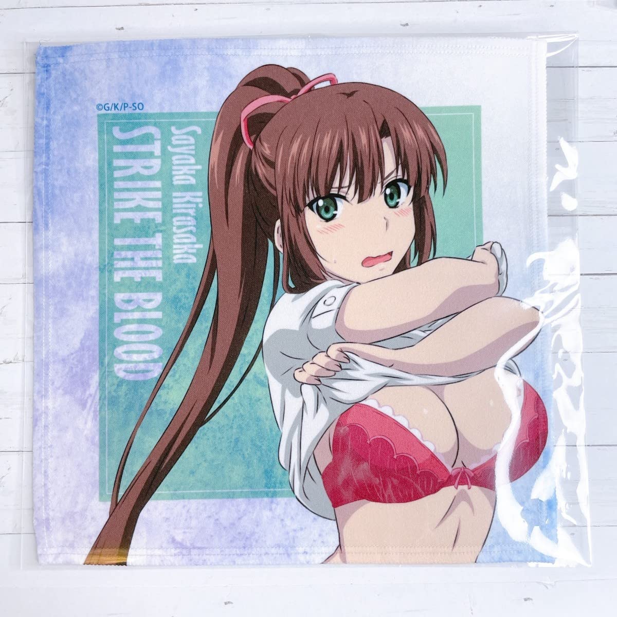 Amazon.co.jp: ストライクザブラッド FINAL マイクロファイバー タオル 煌坂紗矢華 お着替え ver. : おもちゃ