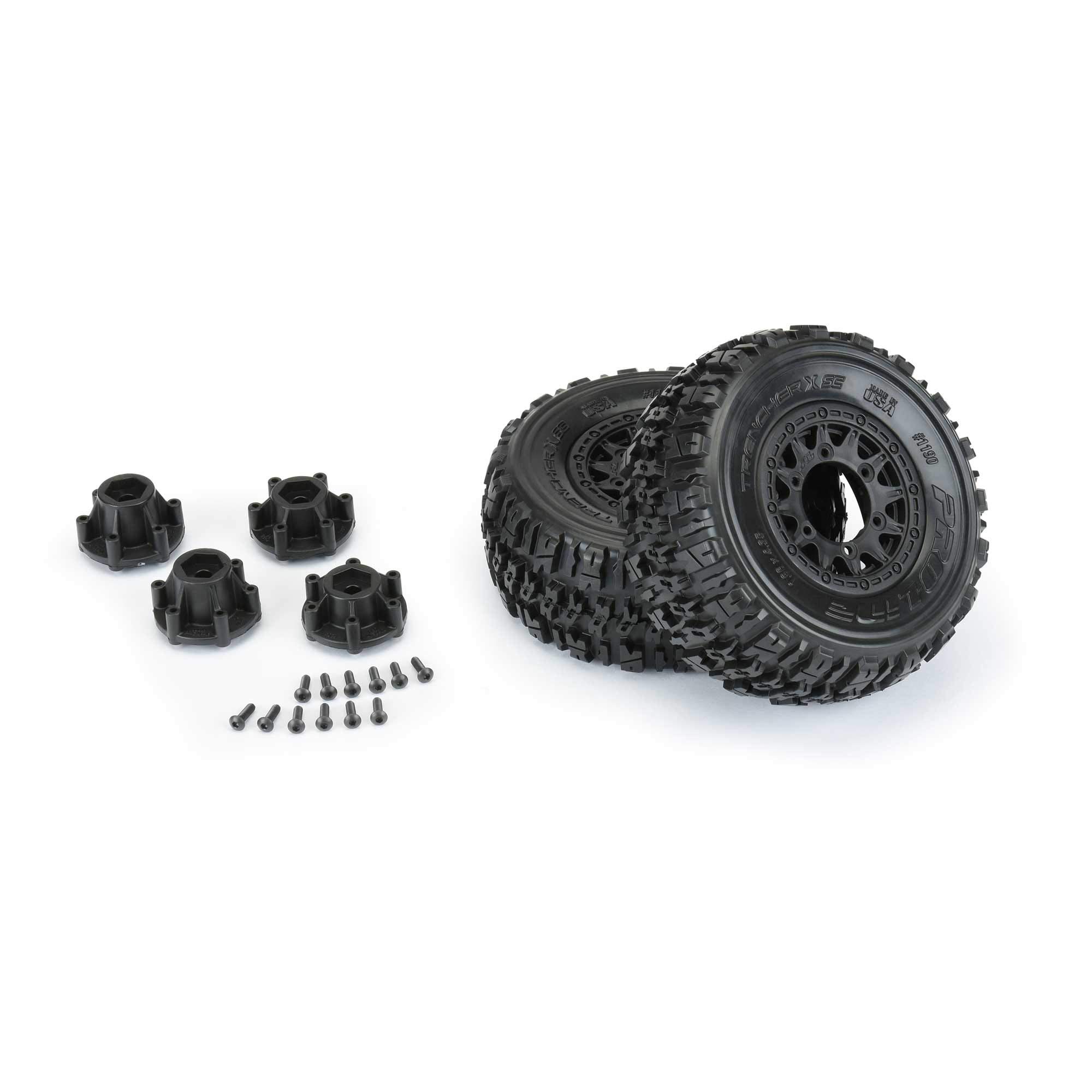 SCトラック用タイヤ　プロライン Amazon.com: Pro-Line Racing Trencher X SC MTD Raid 6x30