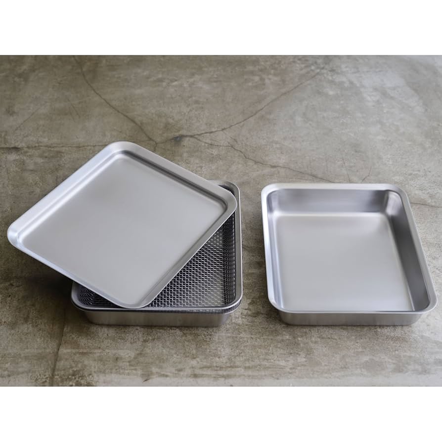 ステンレス製バット 2個セット ステンレス製バット 2個セット ステンレス製バット 2個セット