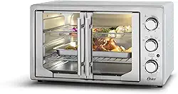 Forno e Fritadeira Sem Óleo Oster 42L French Door 2 em 1-127V