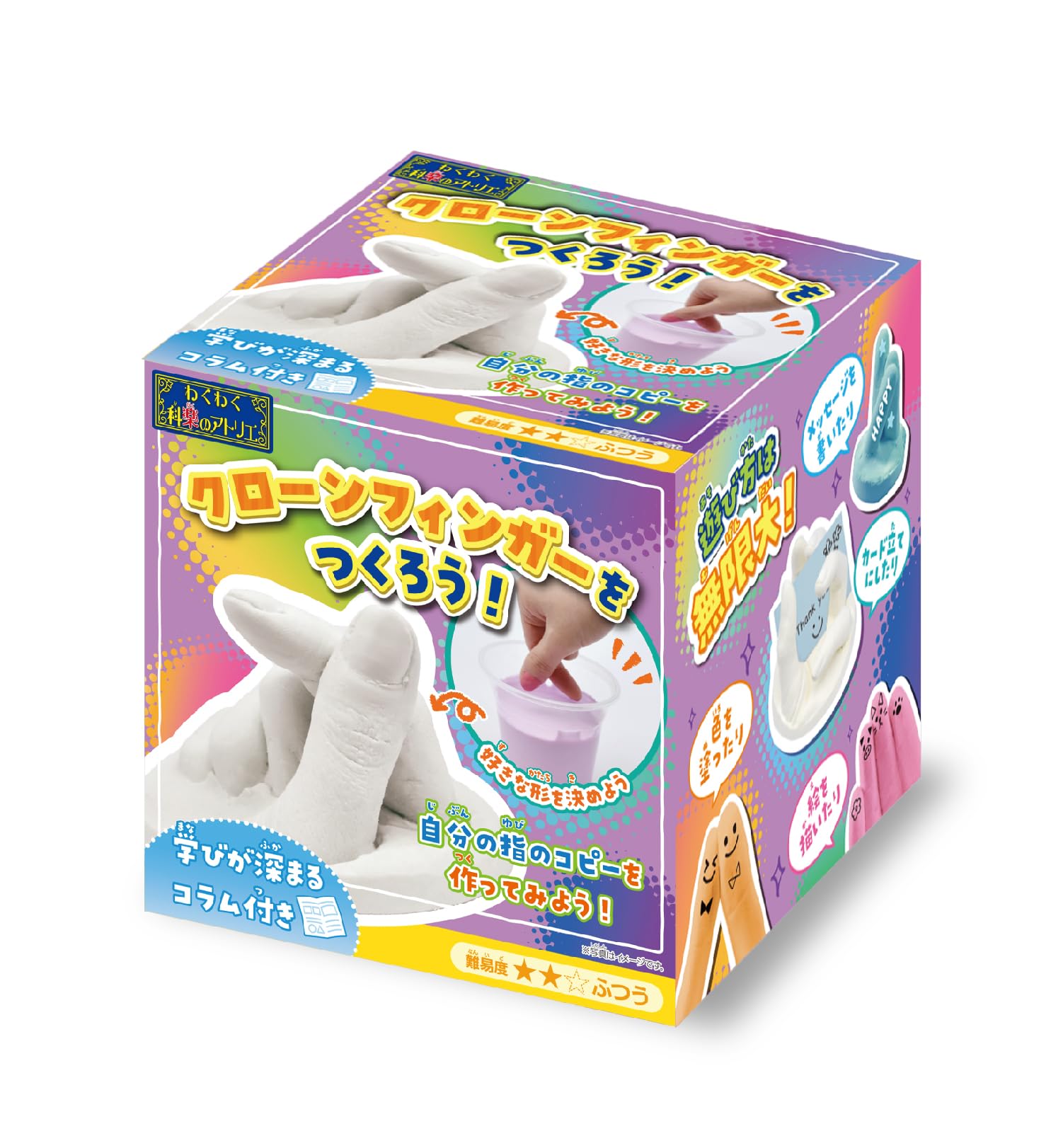 クローンフィンガーを作ろう Amazon.co.jp: ルミカ(LUMICA) 工作キット おうちでできる