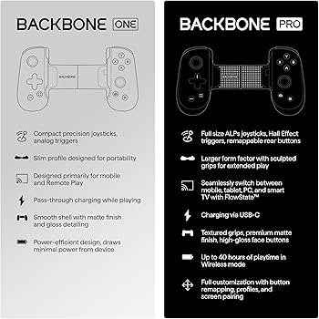 Amazon.com: BACKBONE One Mobile Gaming Controller (PlayStation