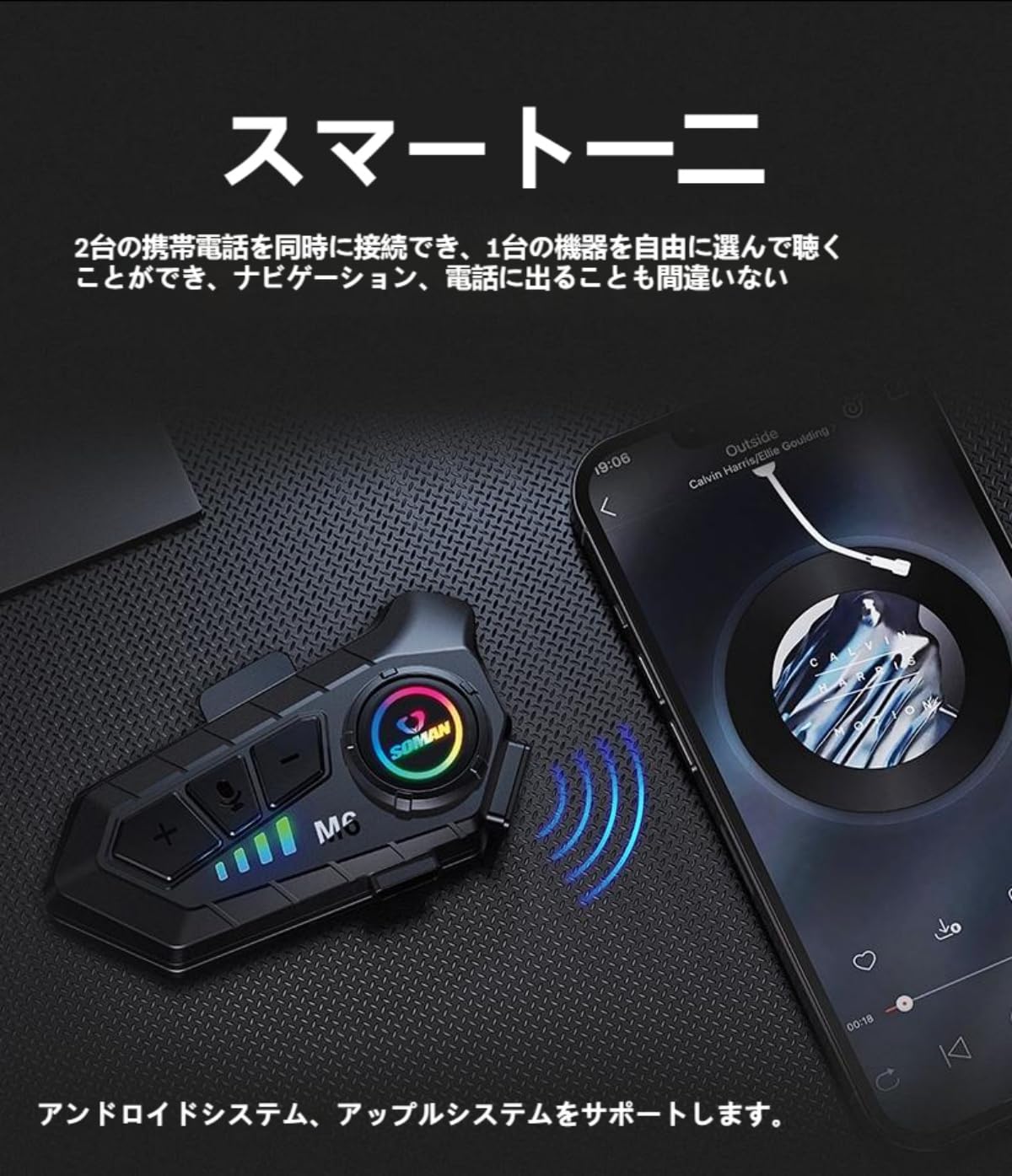 Amazon.co.jp: Bluetoothシステム・ヘルメット フリップアップ式