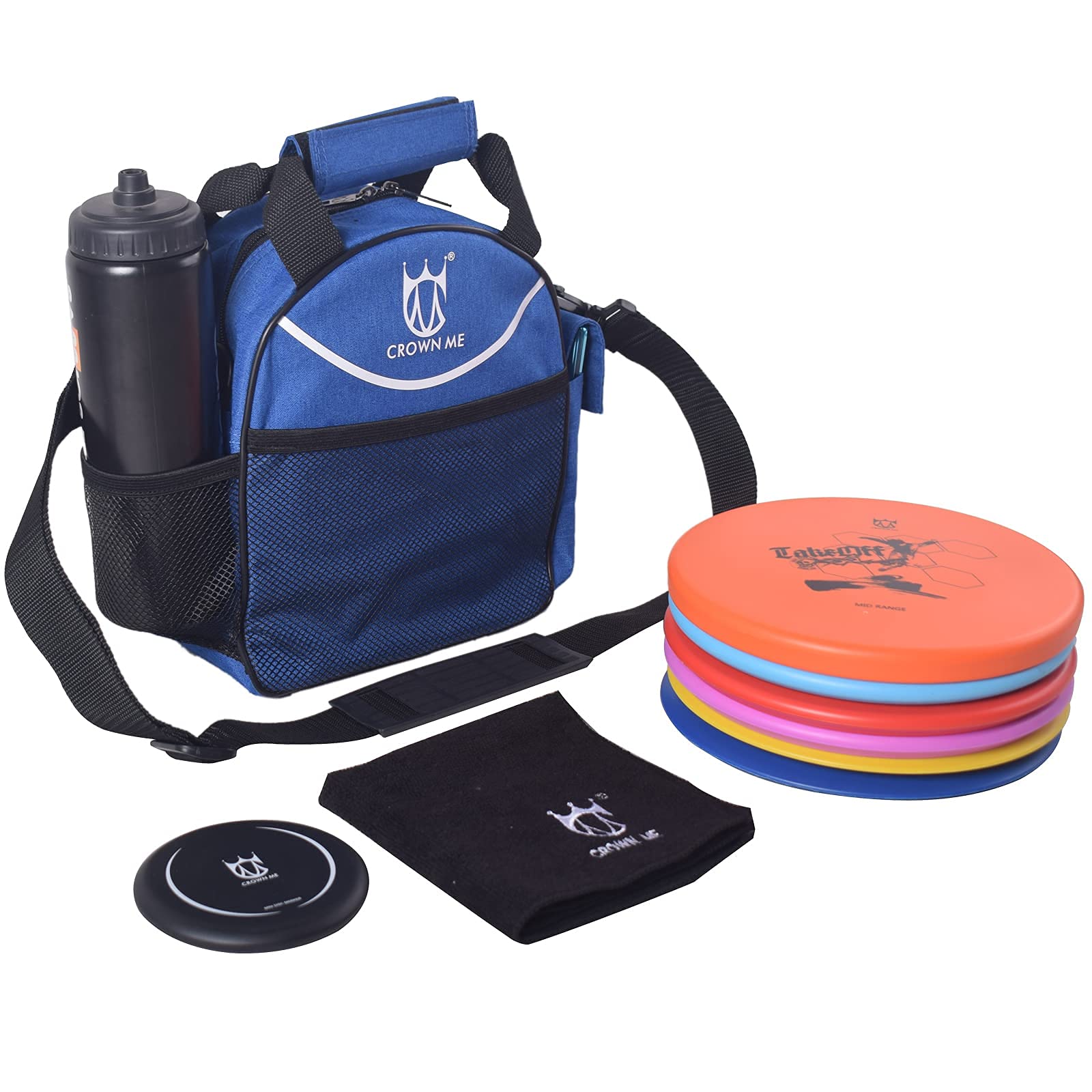 Buy CROWN ME Disc Golf Set with 6 Discs and Mini Disc and Starter Disc