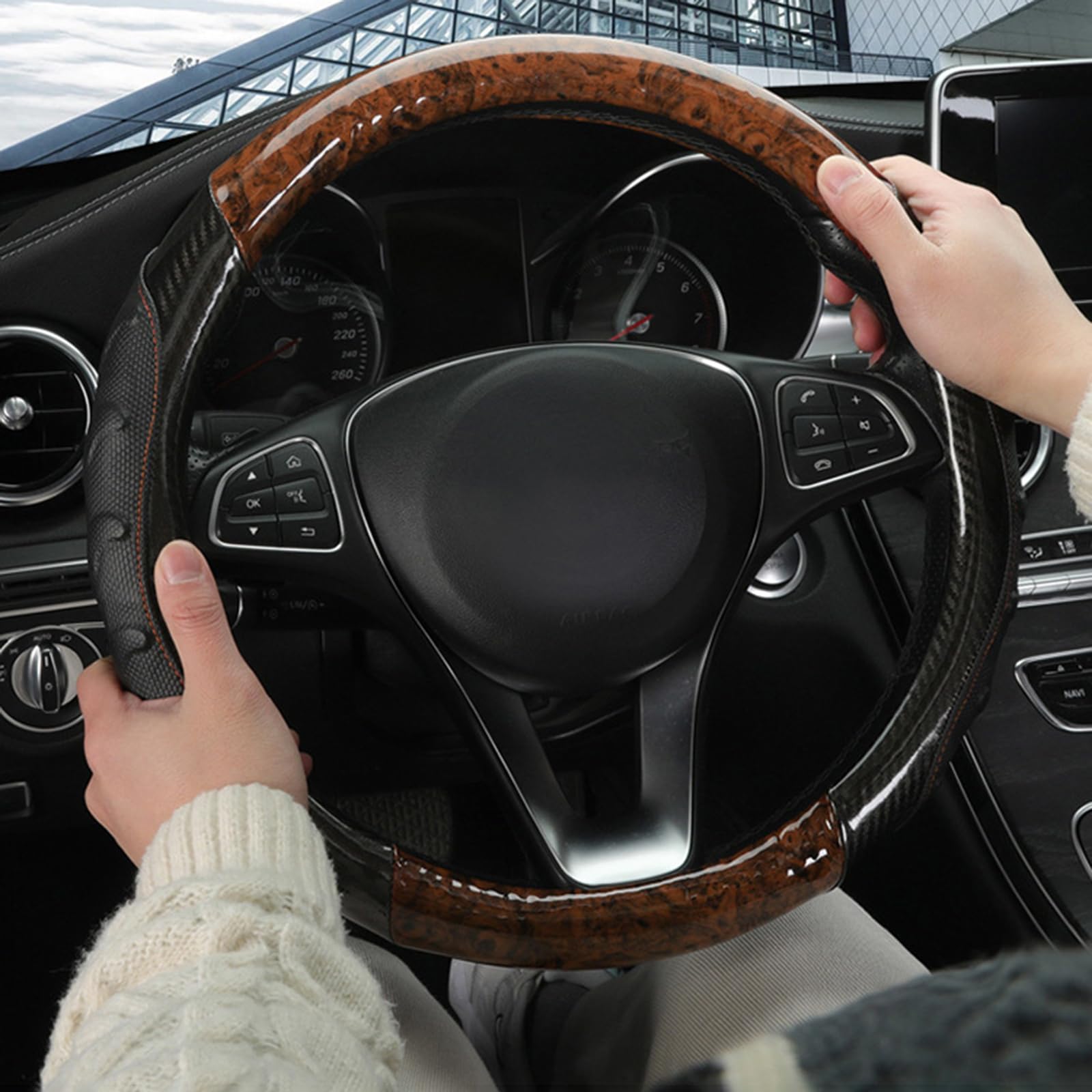Housses De Volant Pour Mitsubishi ASX (2010-2019) – Antidérapantes, Respirantes Et Faciles à Installer – 2 Pièces