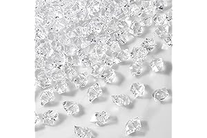 Sukh Small Clear Vase Filler Faux Acrylic Rocks